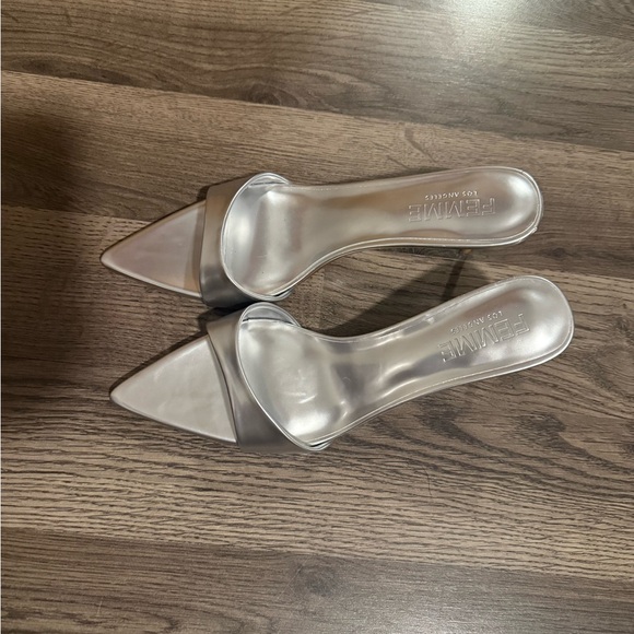 La Femme Silver Heels - Picture 3 of 4